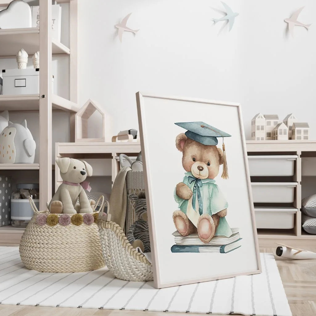 Bear With Books Poster