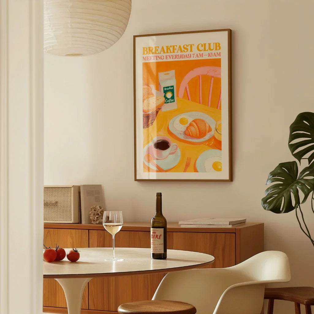 Poster Club Colazione
