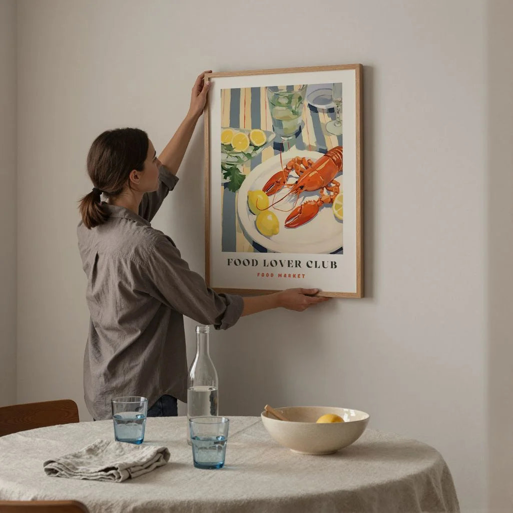 Poster Aragosta E Limoni