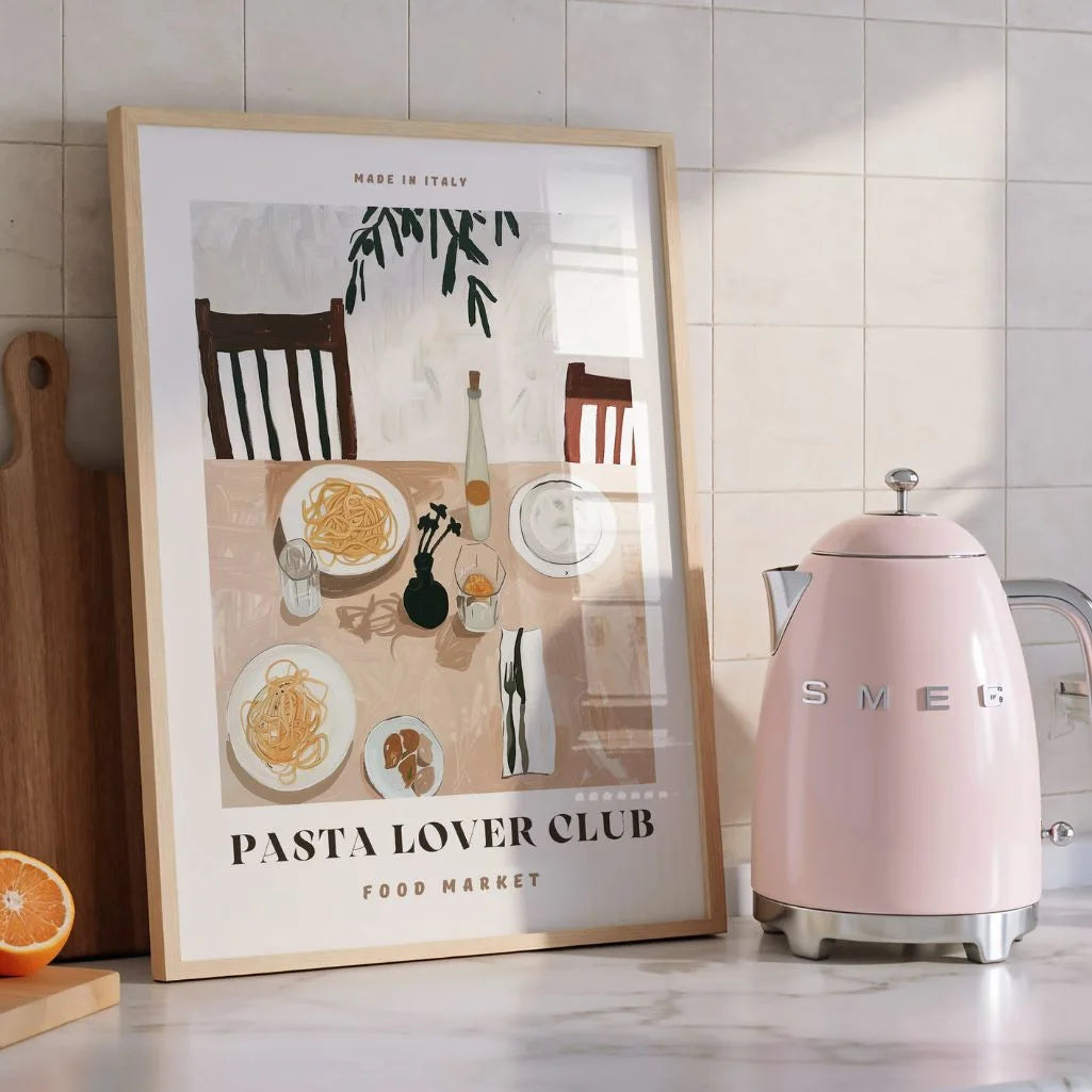 Poster con Pasta Italiana