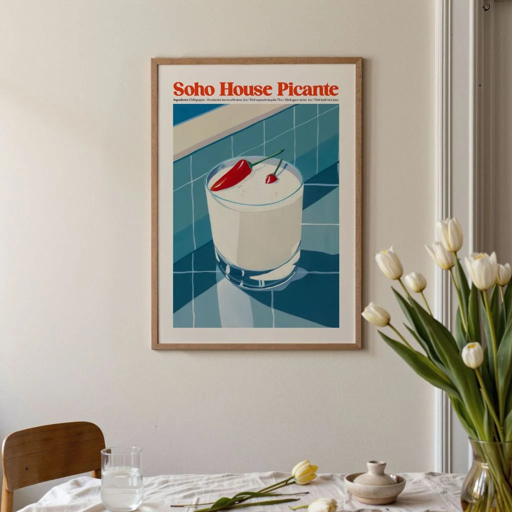 Poster Cocktail Picante Chili