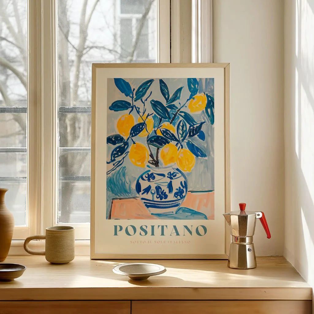 Poster Limone Positano