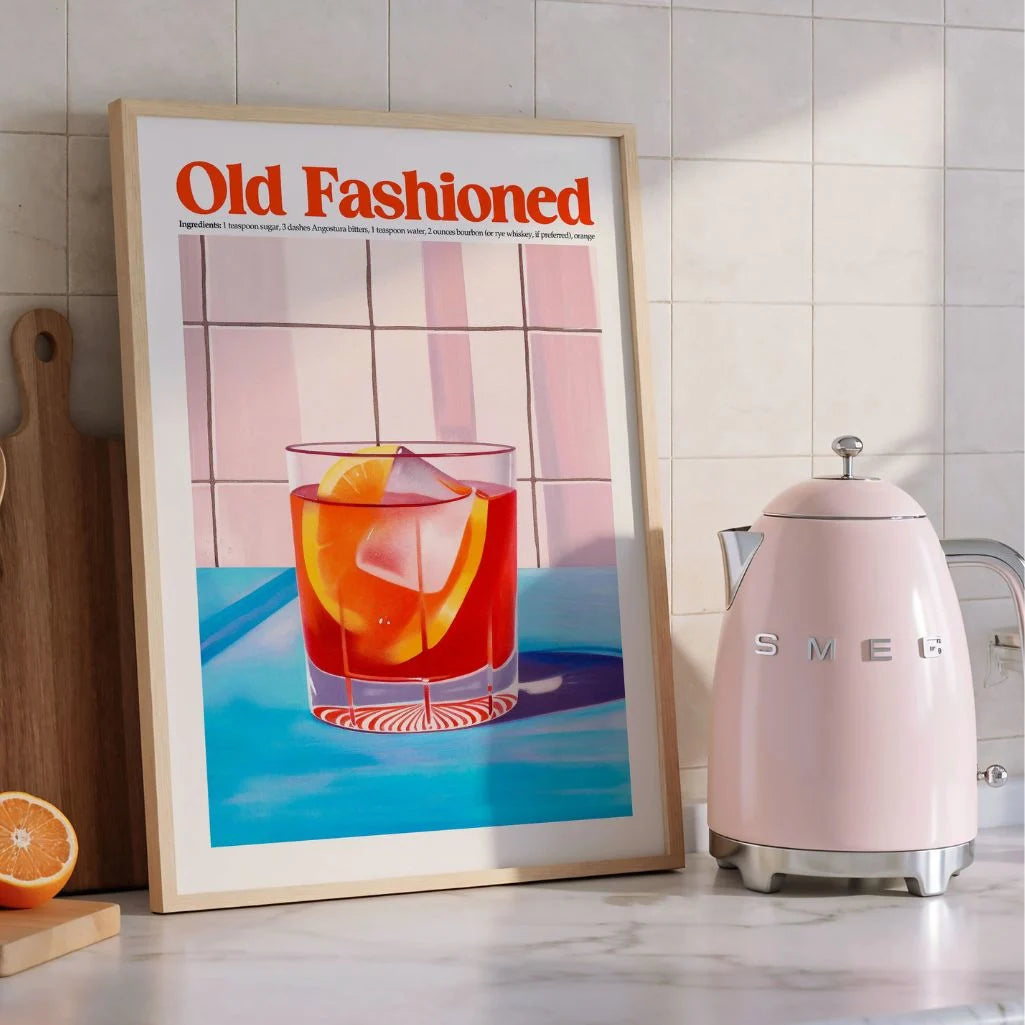 Poster Old Fashioned Sunset