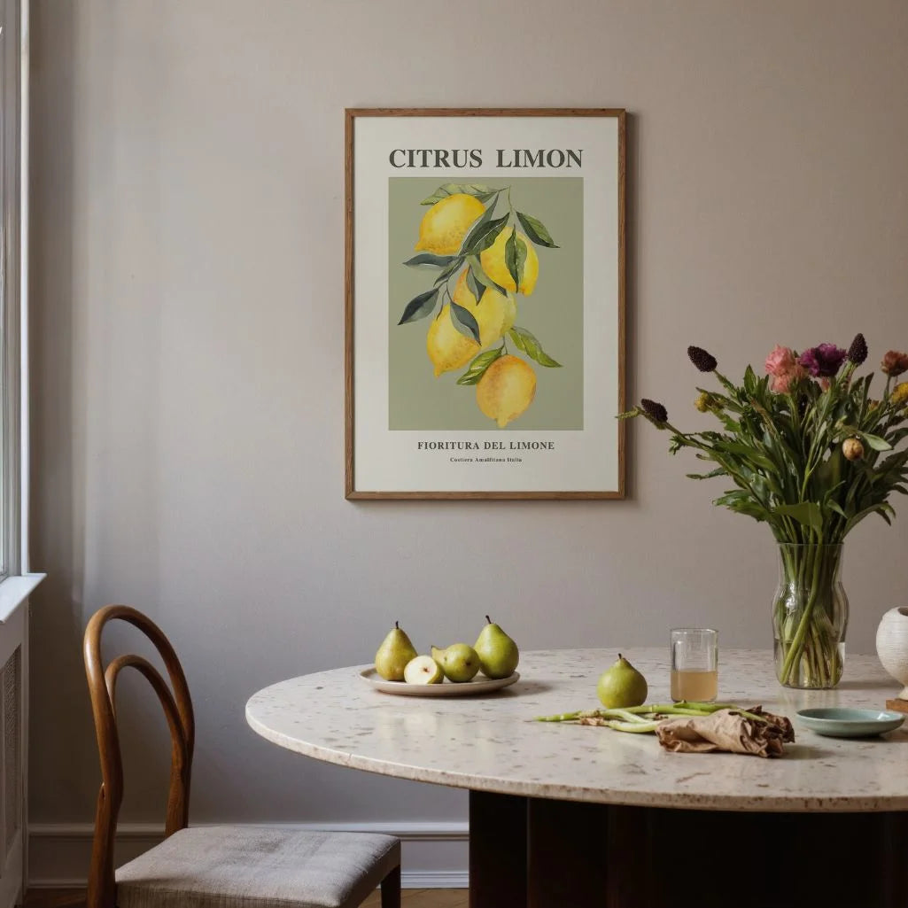Poster Ramo di Limoni