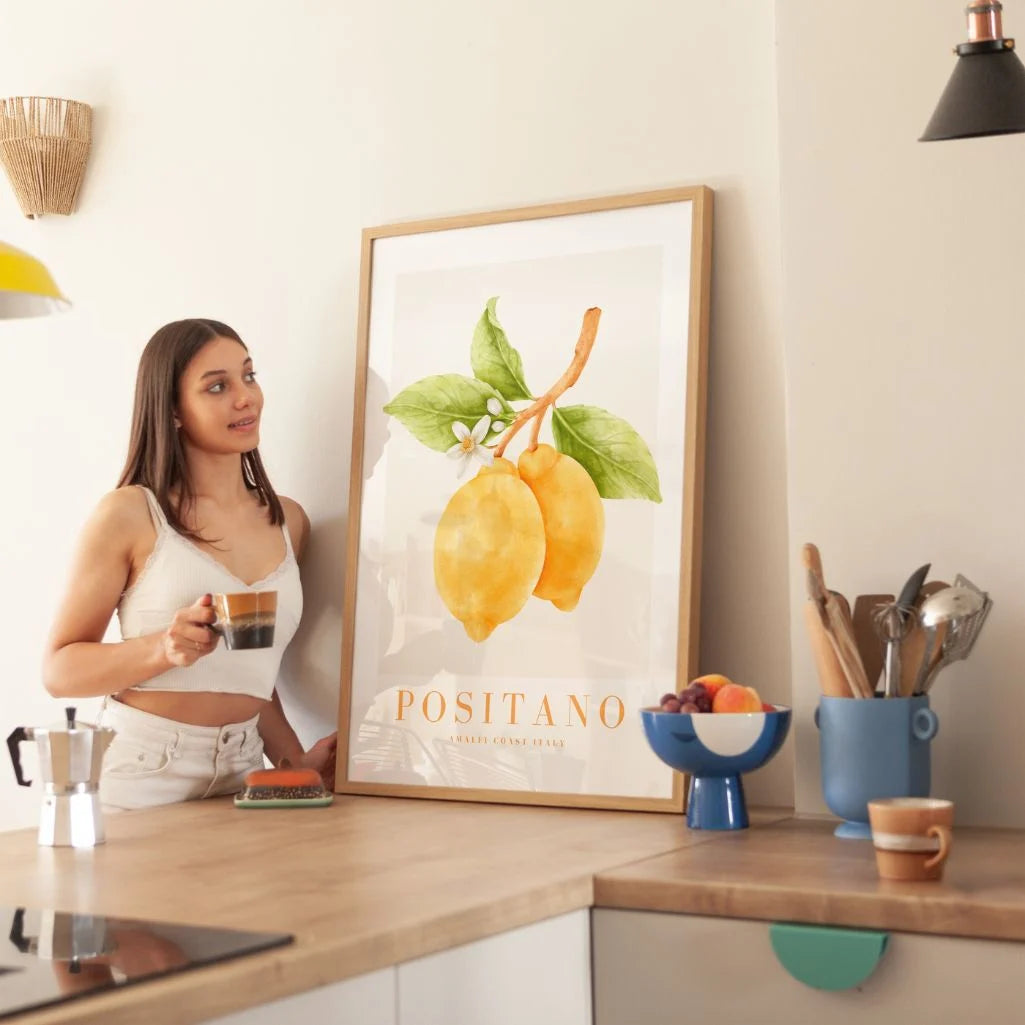 Poster Limoni Positano