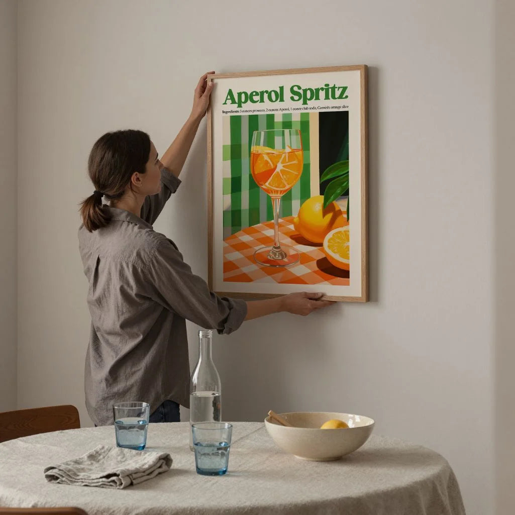 Aperol Spritz Citrus Poster