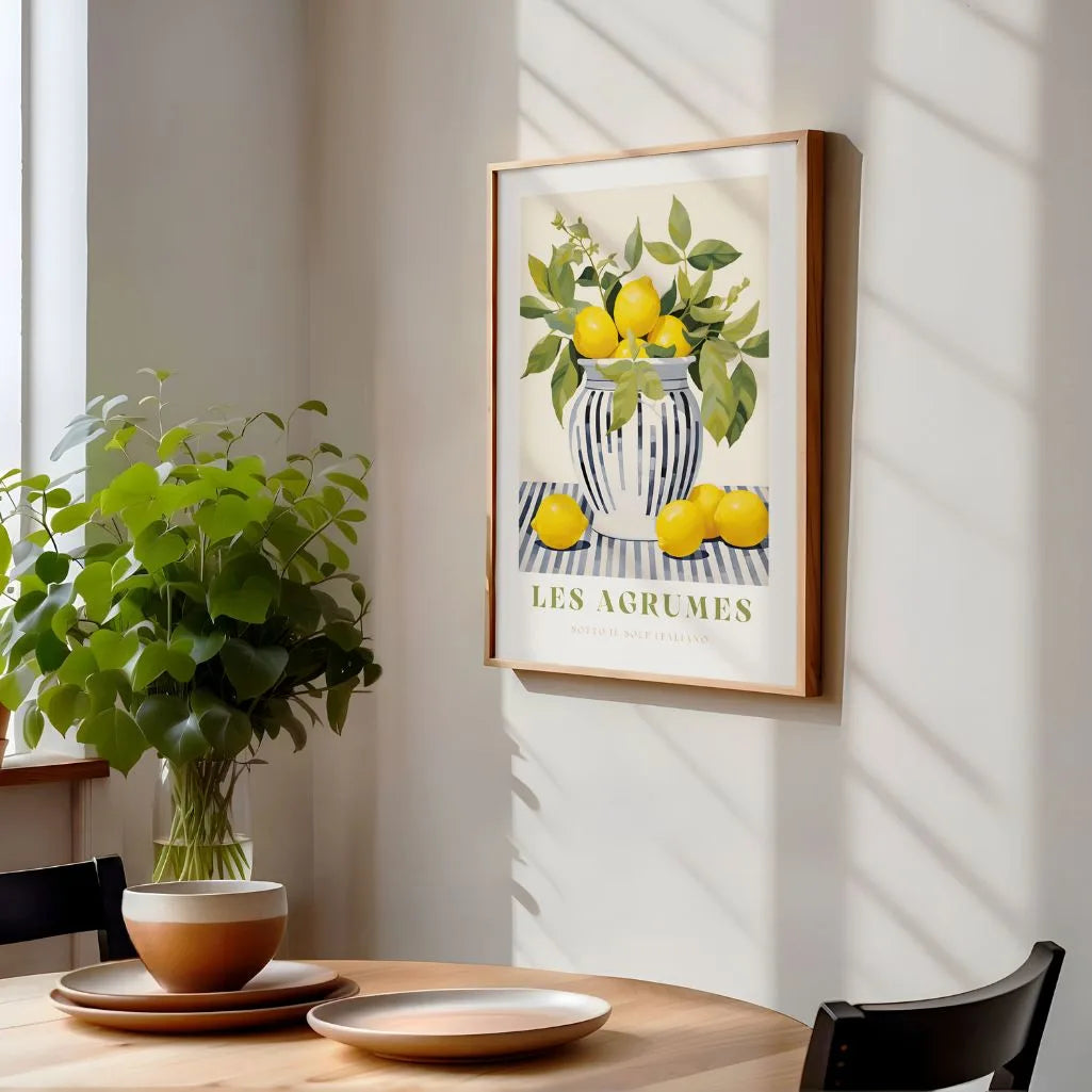 Poster Vaso di Limoni