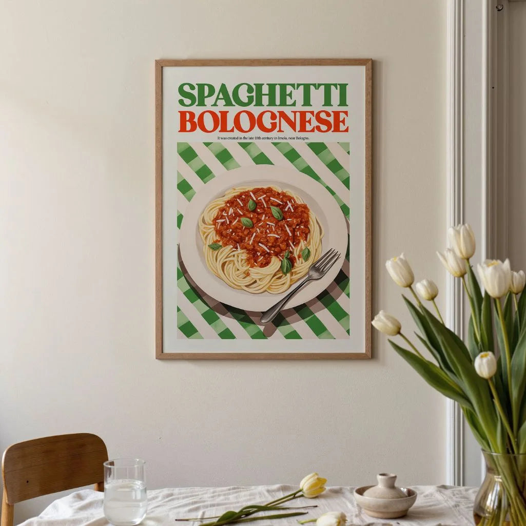 Poster Spaghetti Alla Bolognese