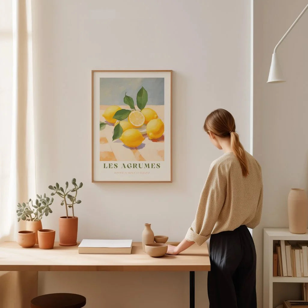 Poster Limoni Verde Les Agrumes