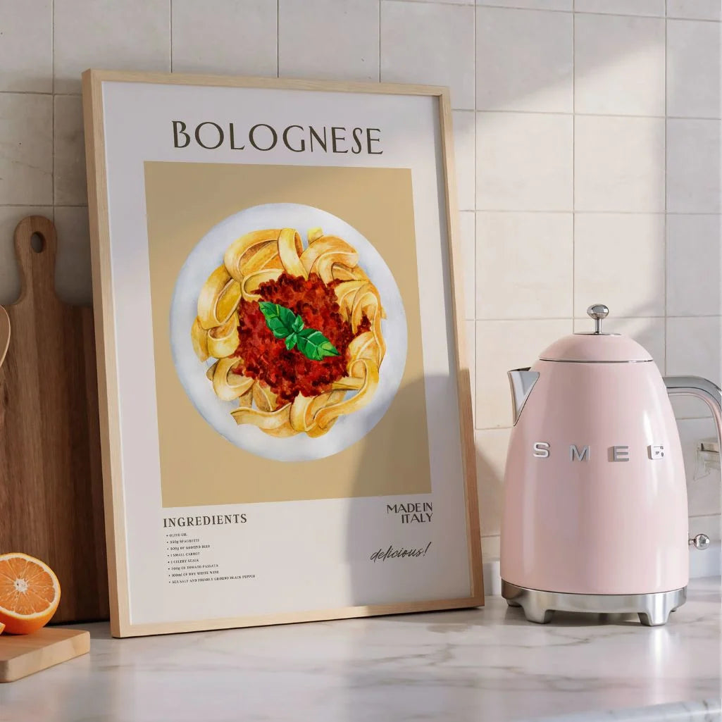 Tagliatelle Bolognese Poster