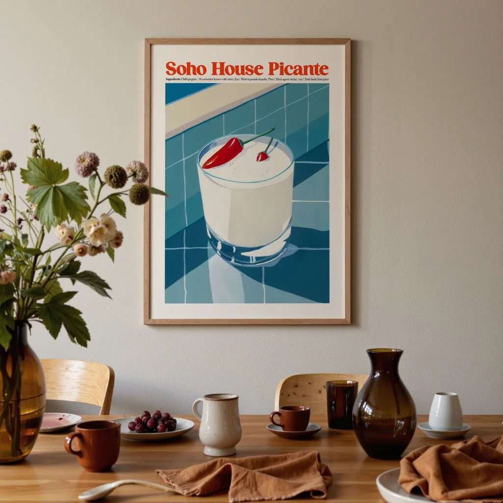 Poster Cocktail Picante Chili
