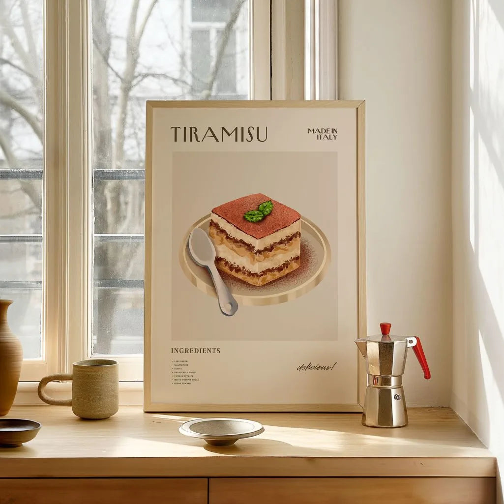 Tiramisu Classic Poster