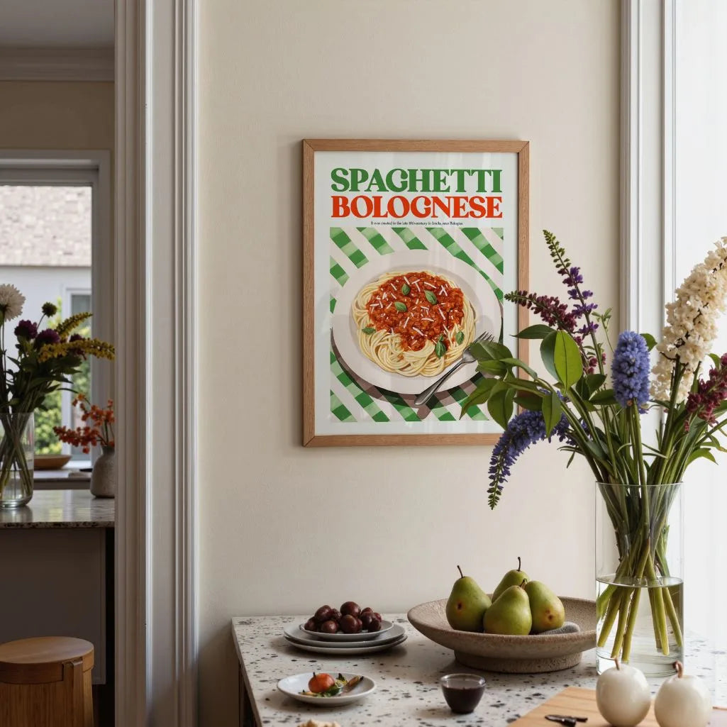 Poster Spaghetti Alla Bolognese
