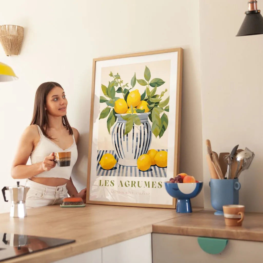 Poster Vaso di Limoni