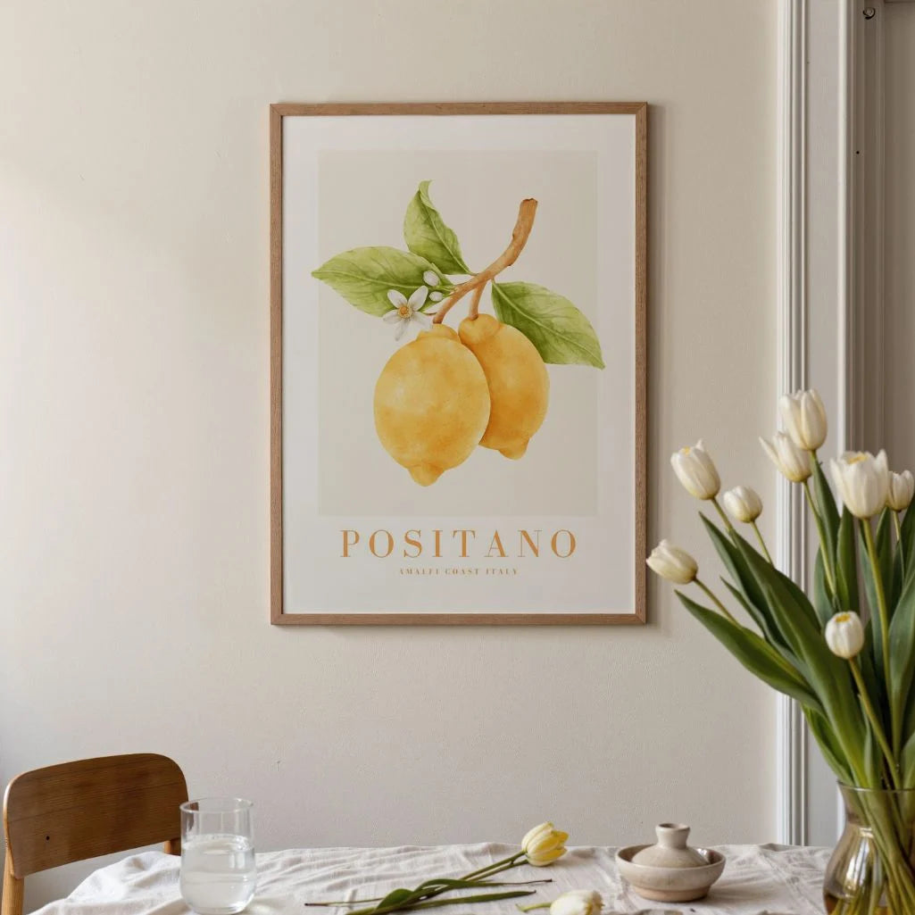 Poster Limoni Positano