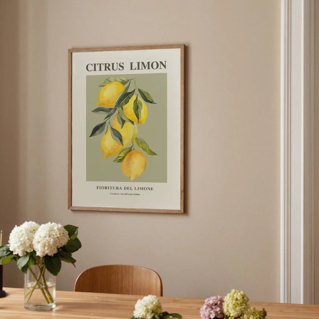Poster Ramo di Limoni