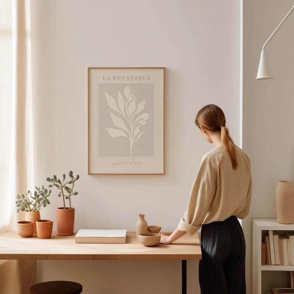 La Botanique Leaves Poster