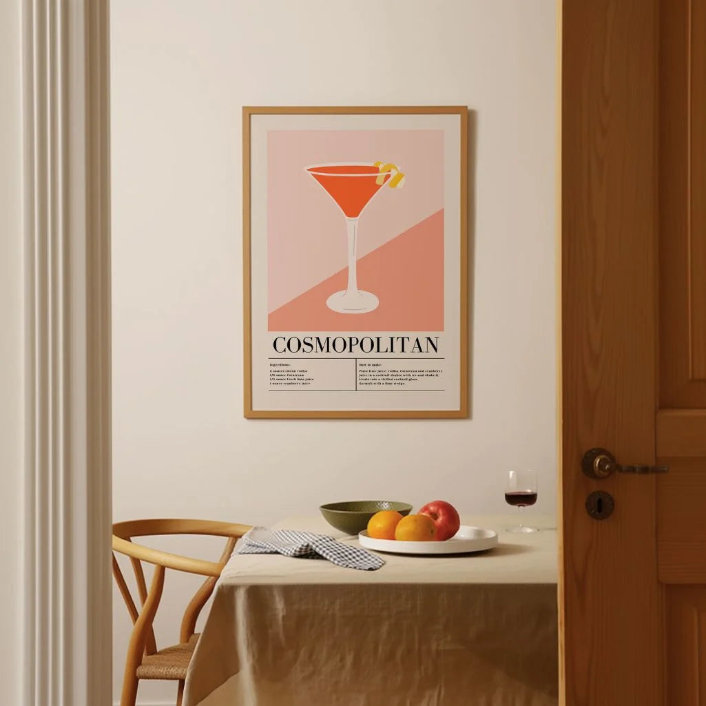 Poster Cocktail Cosmopolitan