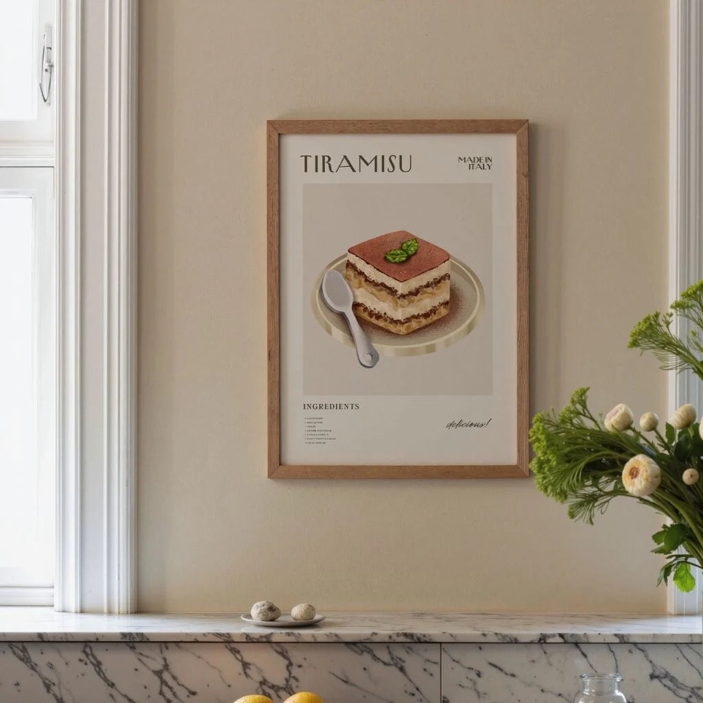 Tiramisu Classic Poster