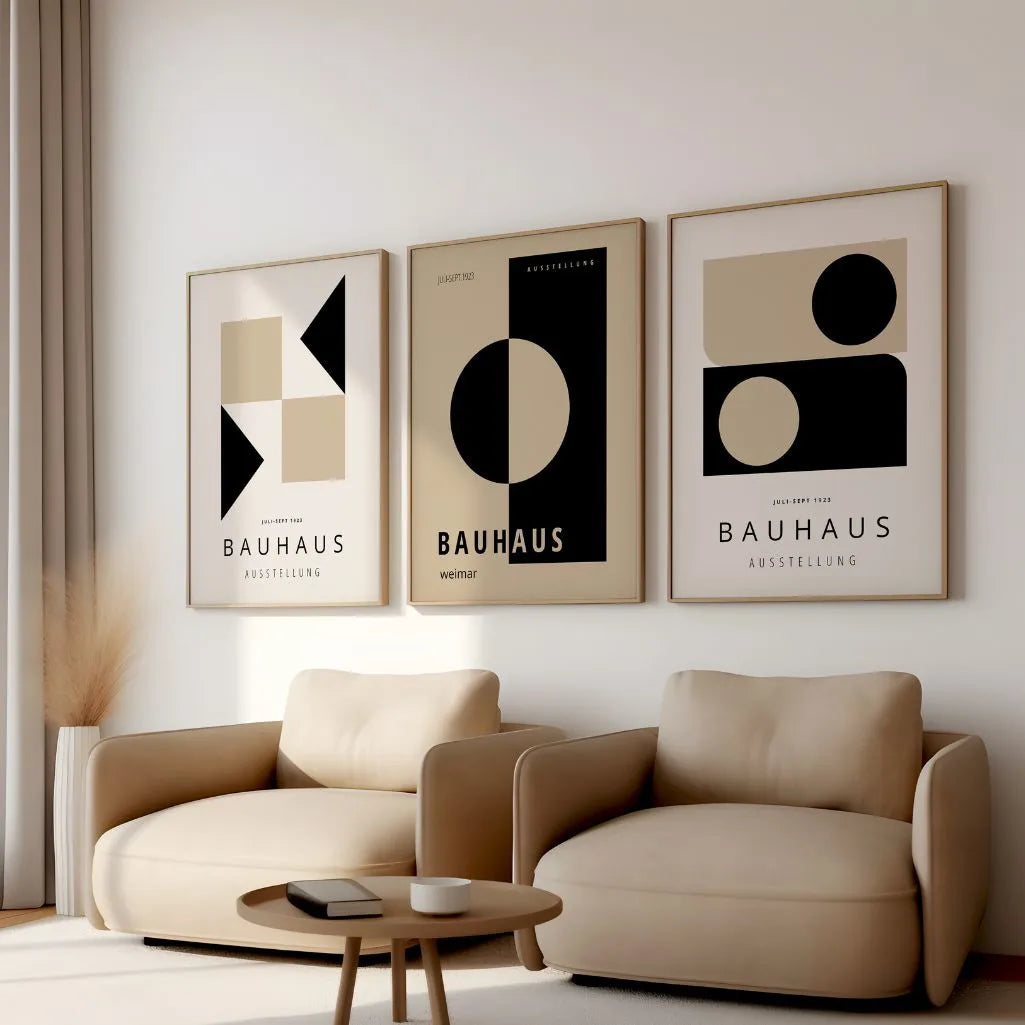 Weimar Contrast Set of 3 Posters