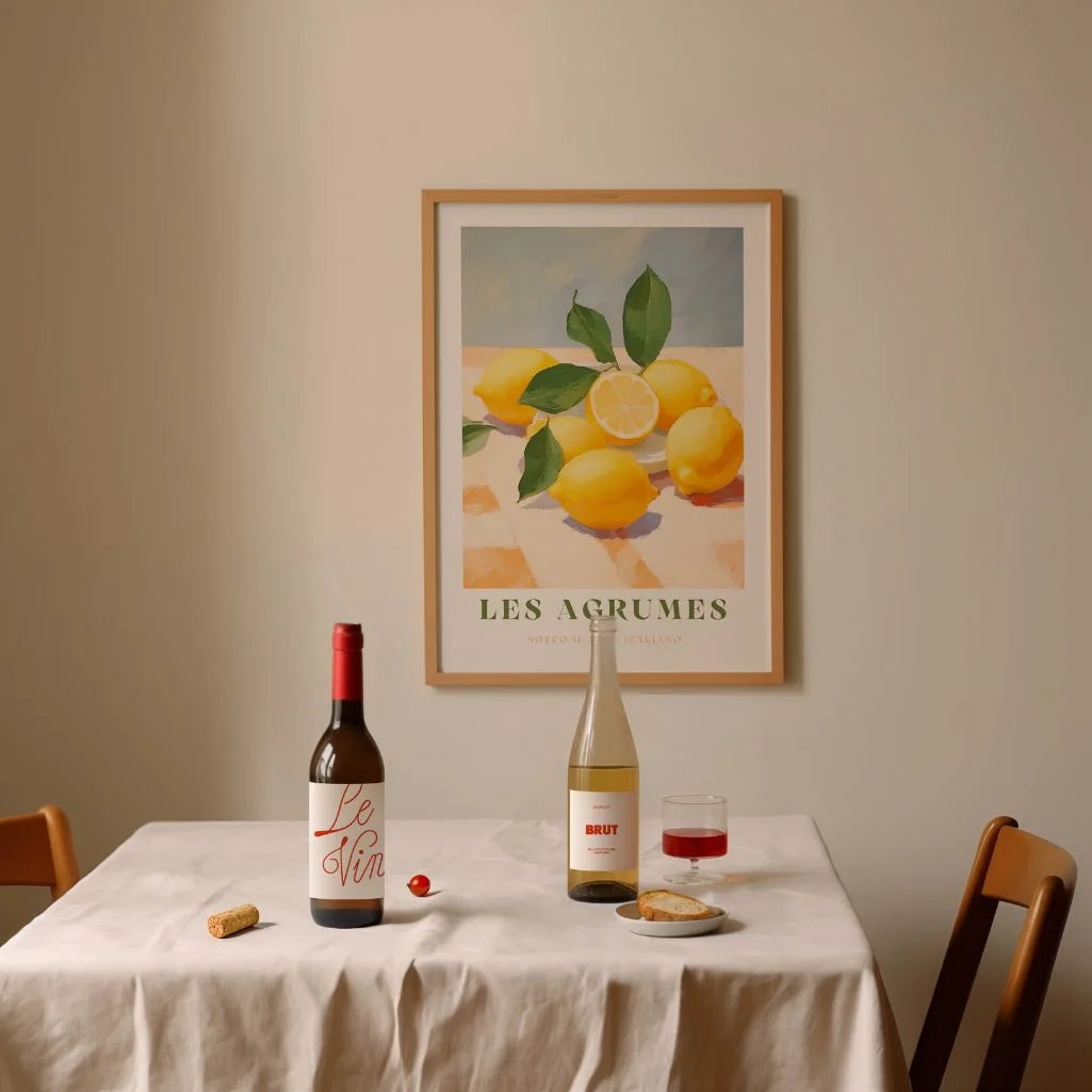 Poster Limoni Verde Les Agrumes