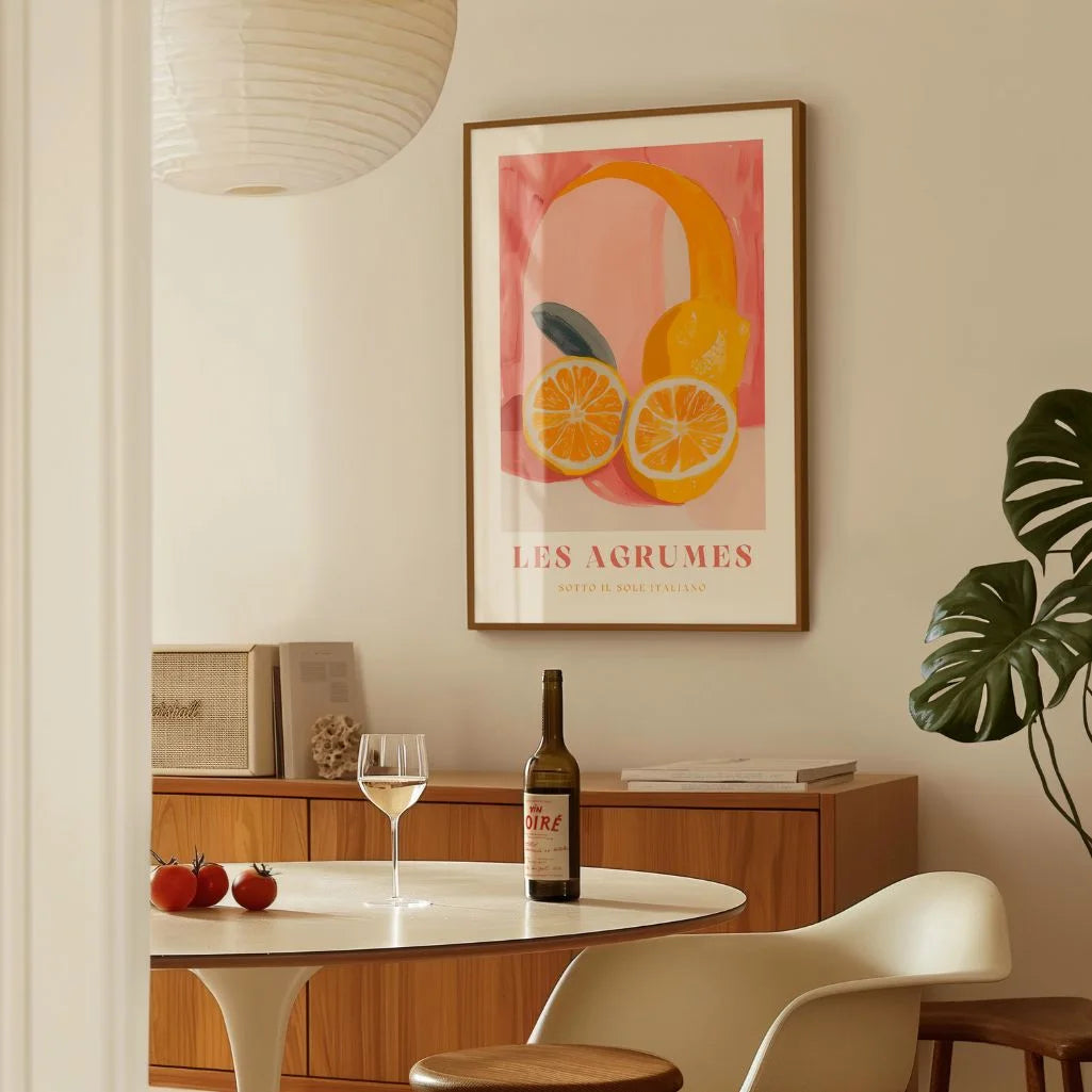 Poster Agrumi Rosa