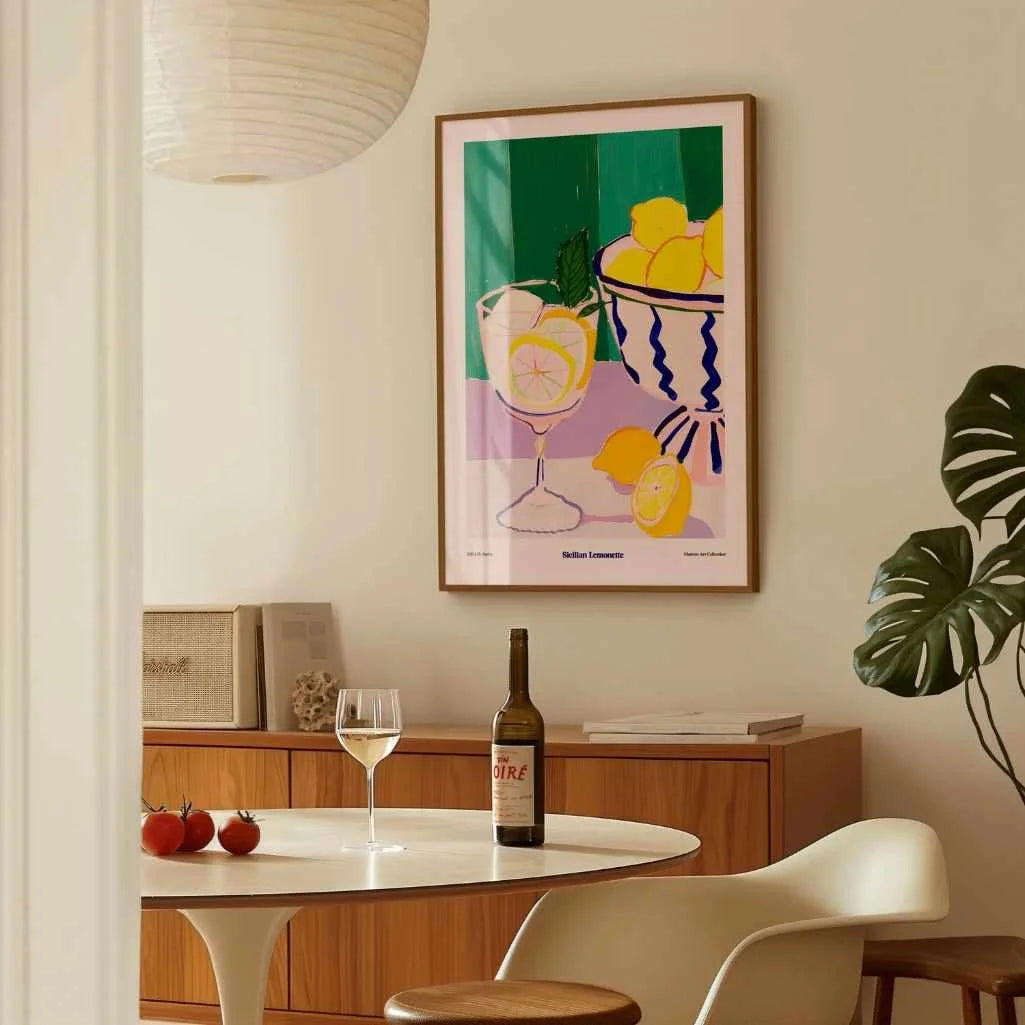 Sicilian Lemonette Poster