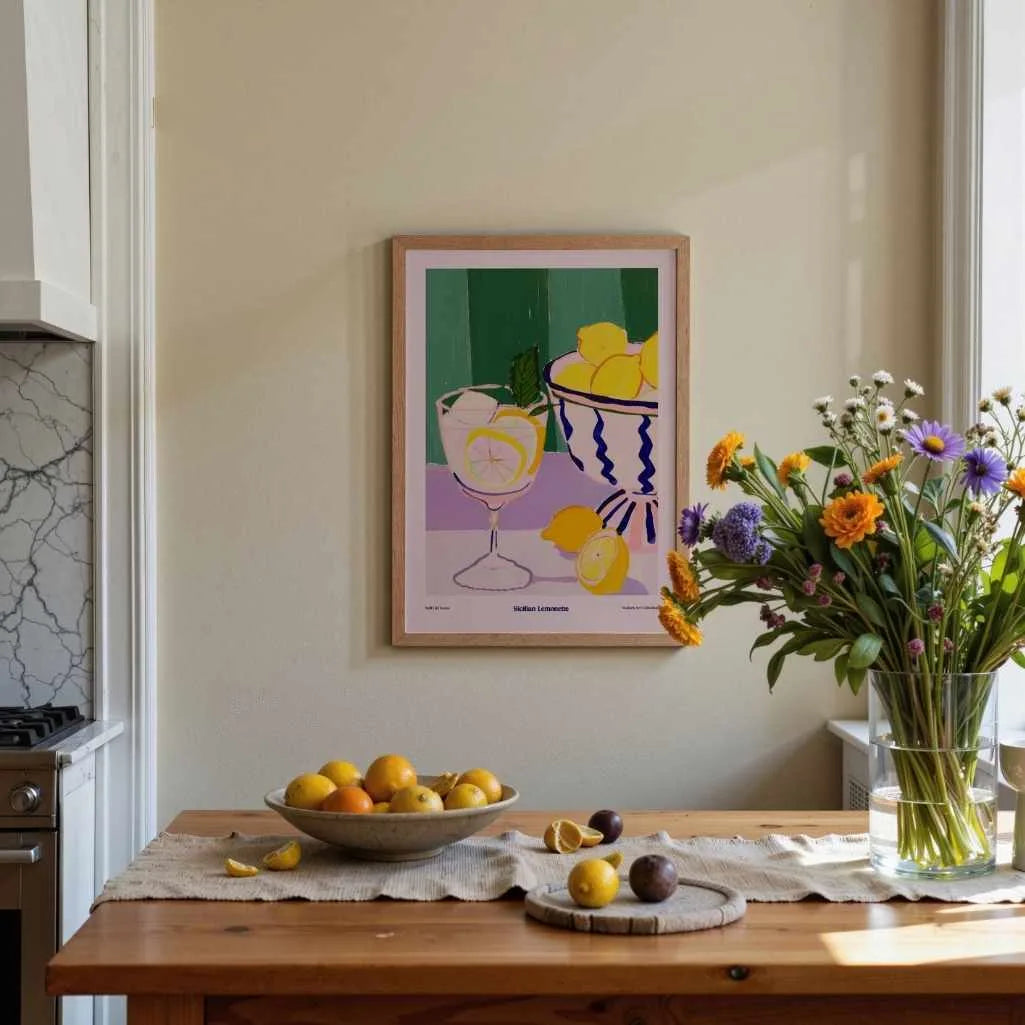 Sicilian Lemonette Poster