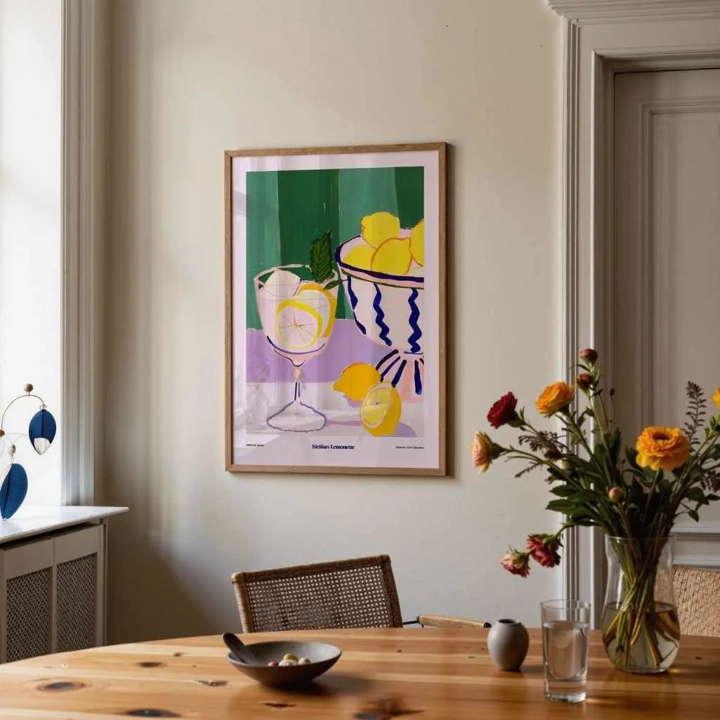 Sicilian Lemonette Poster