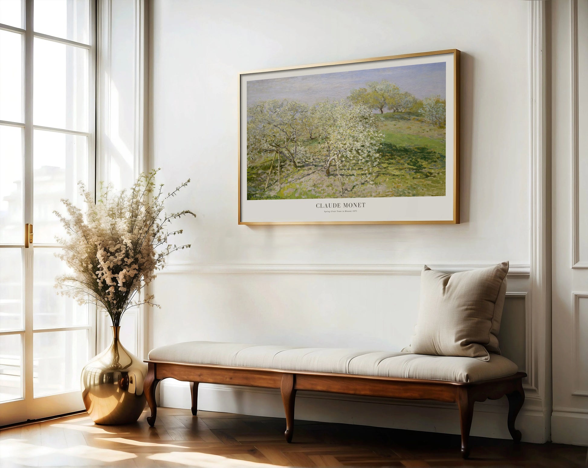 Claude Monet – Primavera (Alberi da frutto in fiore) Poster
