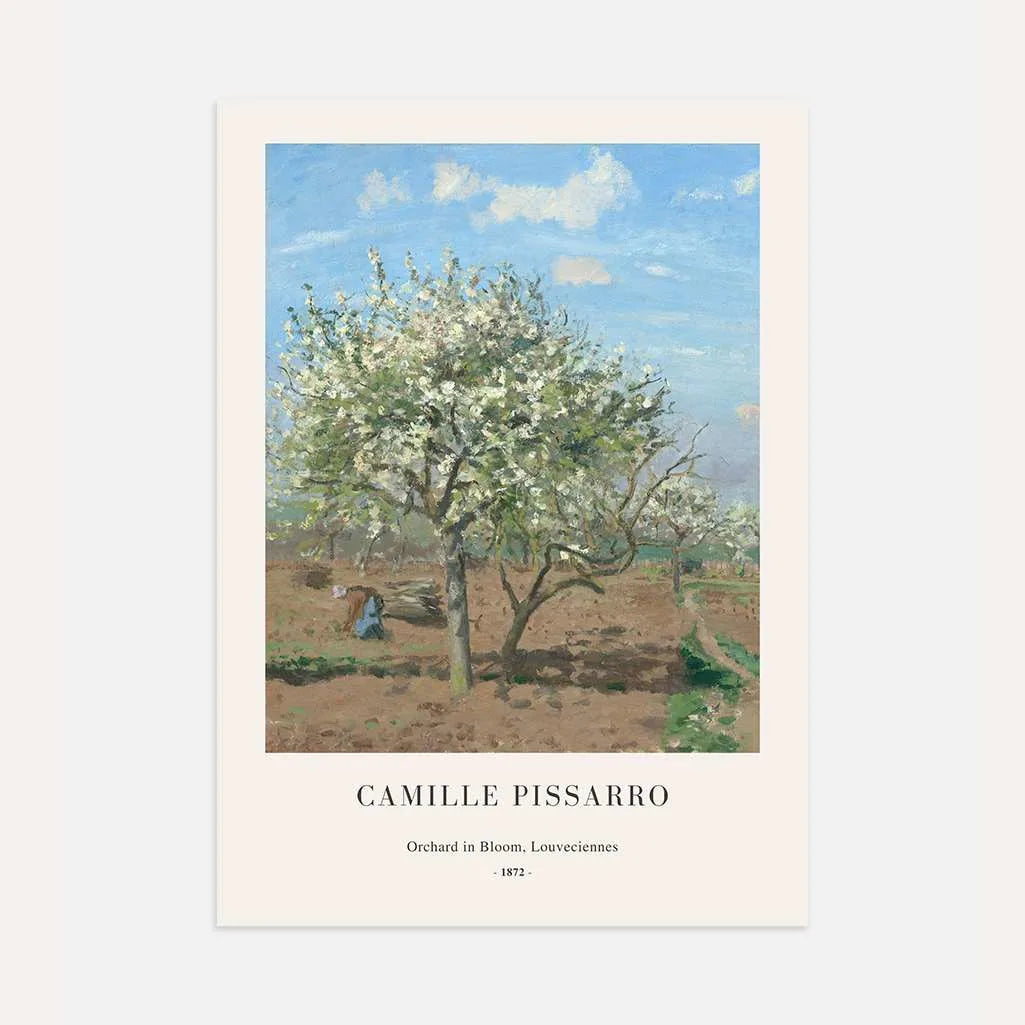 Pissarro Orchard in Bloom Louveciennes Poster