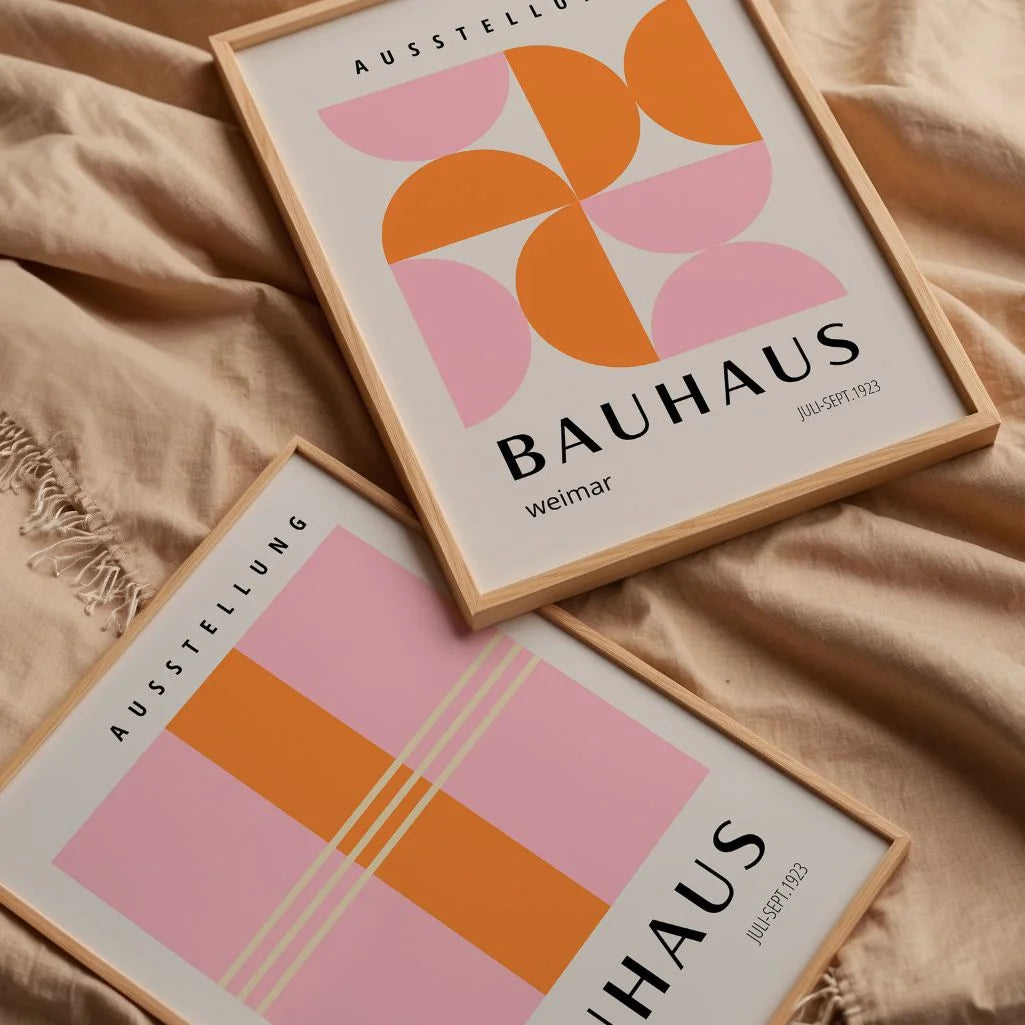 Poster Bauhaus – Stampe geometriche moderne