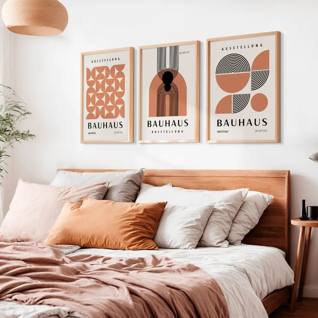 Set di 3 Poster Bauhaus