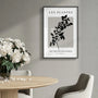 botanical silhouette poster gallery wall modern minimalist decor