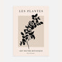 elegant botanical branch wall print black beige neutral modern decor