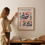 floral market detail poster