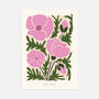 floral market poster wall art