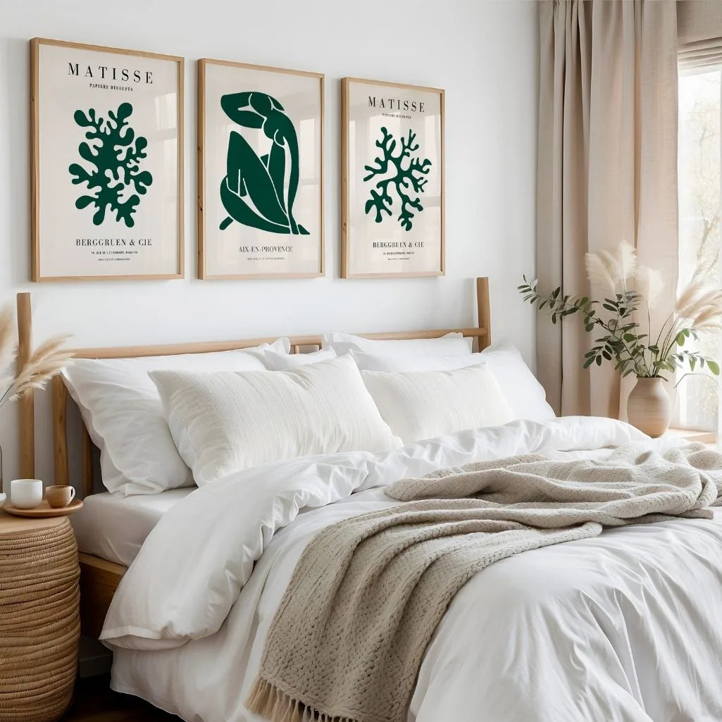 henri matisse organic abstract gallery wall set