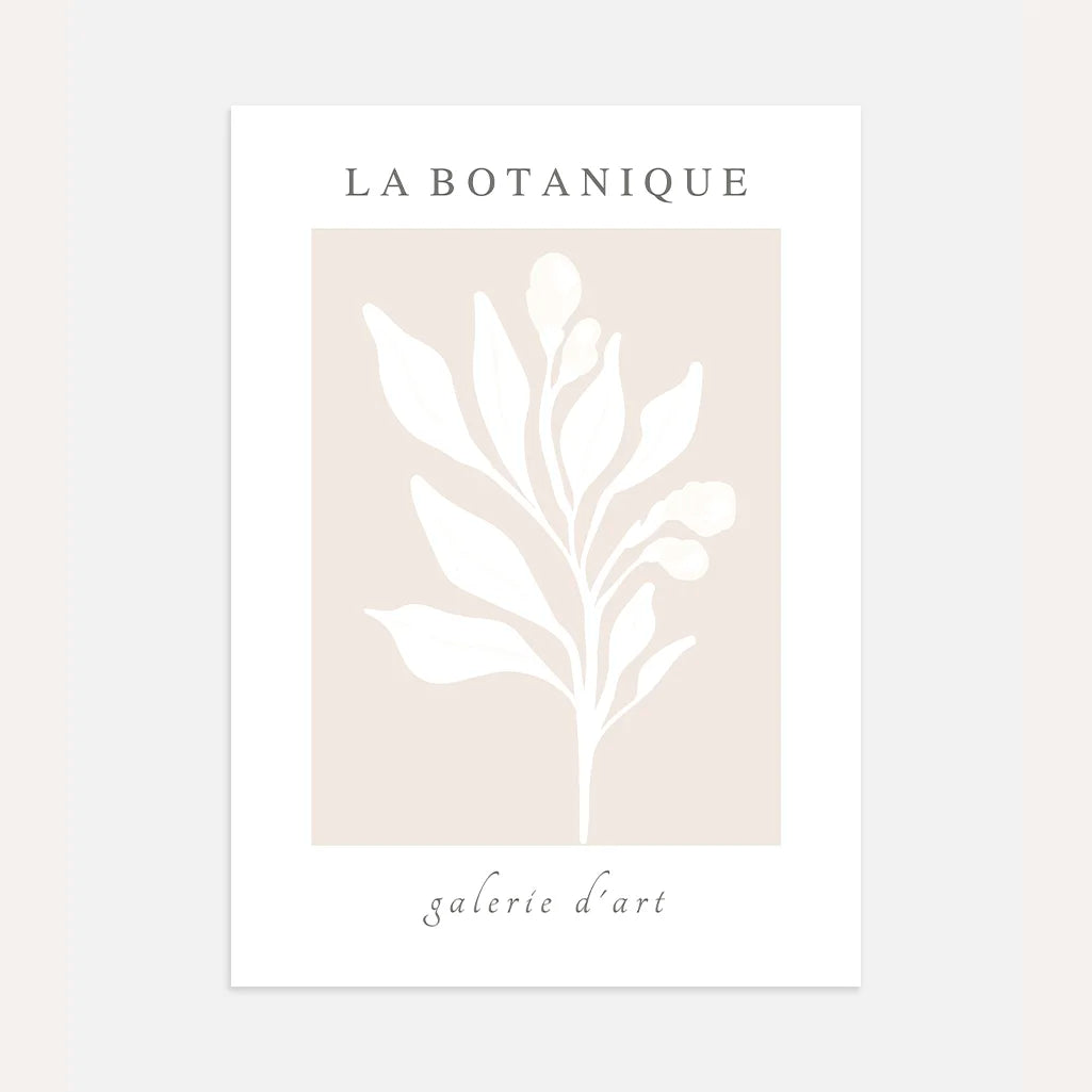 la botanique branch poster botanical wall art