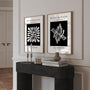 black white matisse poster set living room modern decor