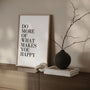 motivational quote poster home office wall art