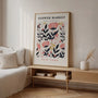 new york gallery wall floral poster
