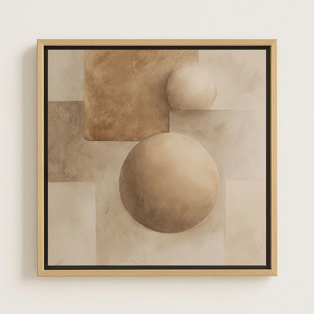 Tela incorniciata – Armonia geometrica