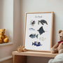 sea friends poster kids ocean gallery wall
