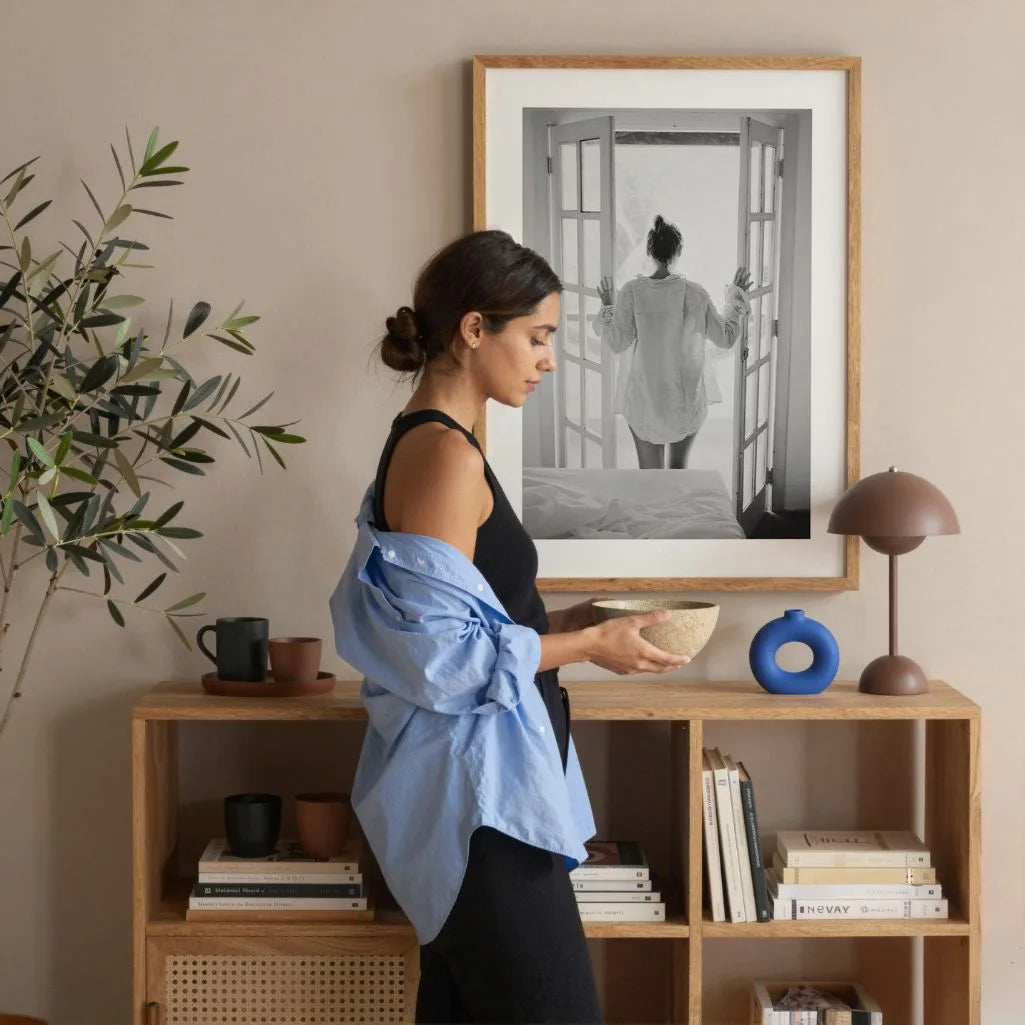 window poster gallery wall decor